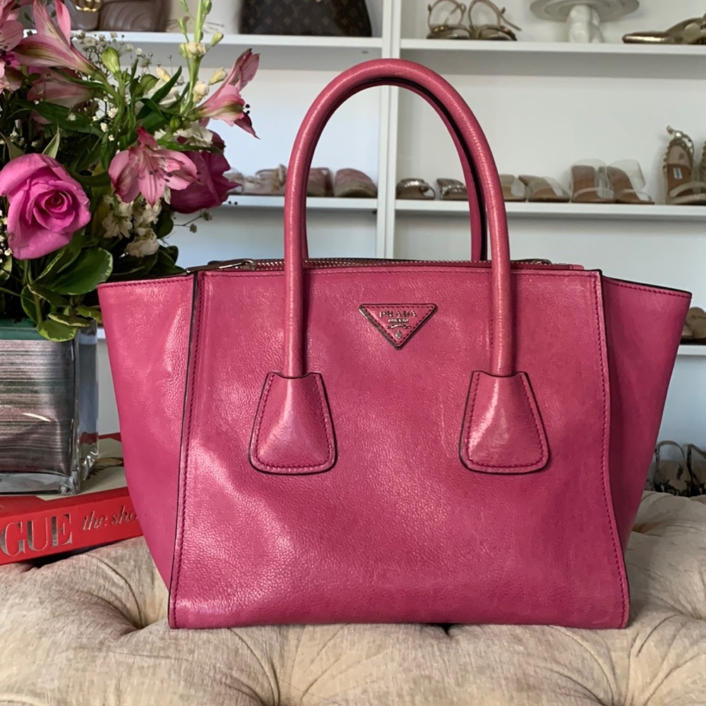 Prada HOT PINK satchel
